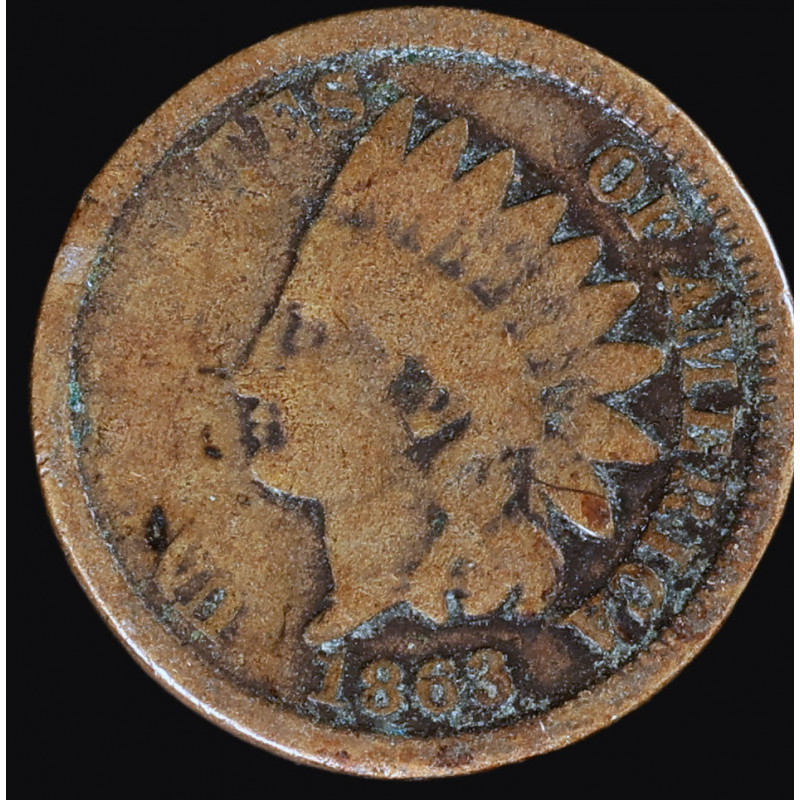 1862 - Indian Cent