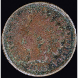 1862 - Indian Cent