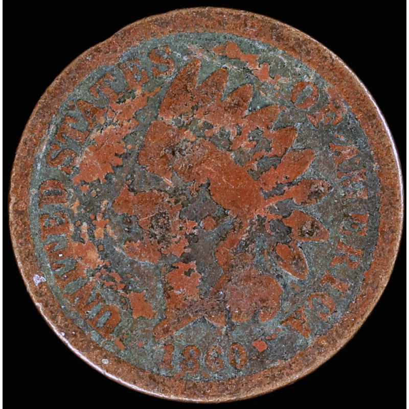 1862 - Indian Cent