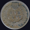 1862 - Indian Cent - image 2