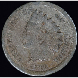 1863 - Indian Cent