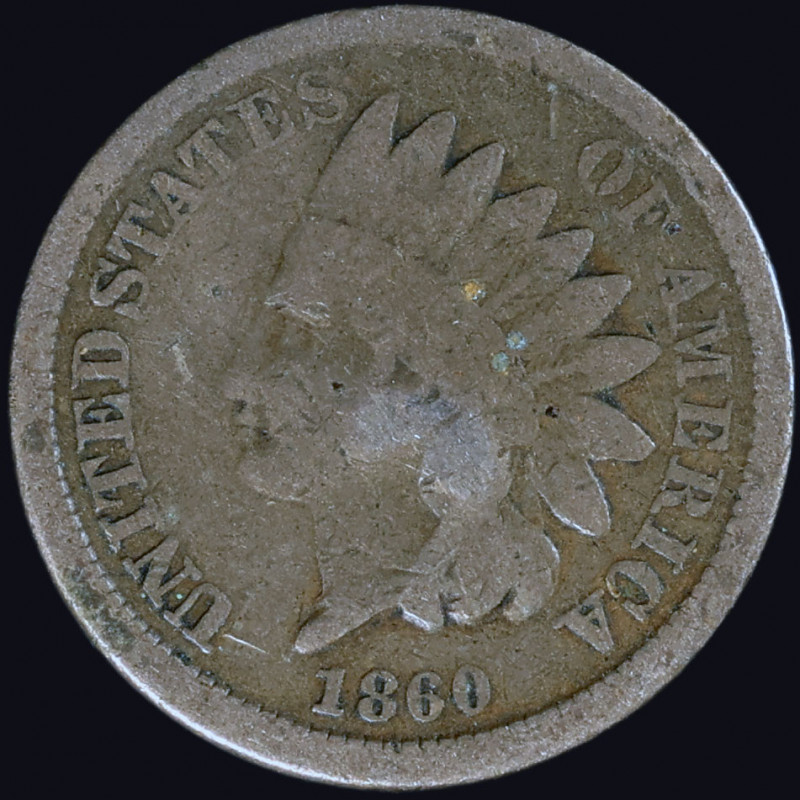 1863 - Indian Cent