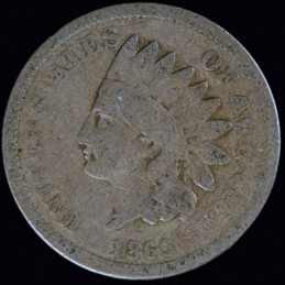 1863 - Indian Cent