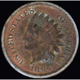 1863 - Indian Cent