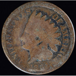 1863 - Indian Cent