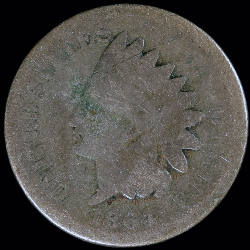 1863 - Indian Cent