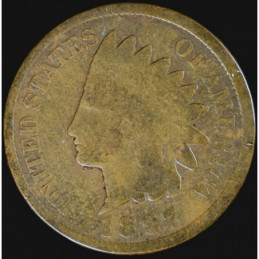 1863 - Indian Cent