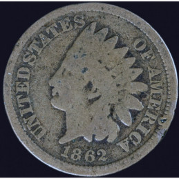 1863 - Indian Cent