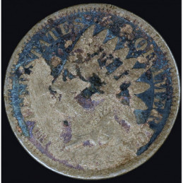 1863 - Indian Cent