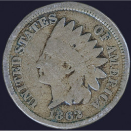 1863 - Indian Cent