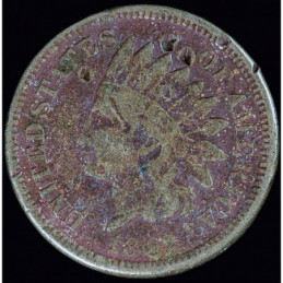 1863 - Indian Cent