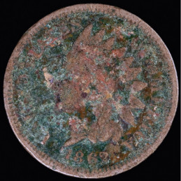 1863 - Indian Cent