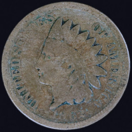 1863 - Indian Cent