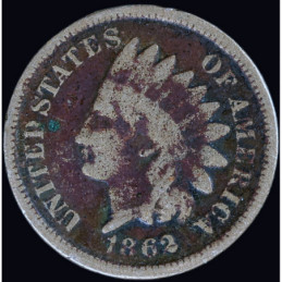 1863 - Indian Cent