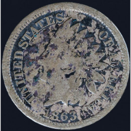 1863 - Indian Cent