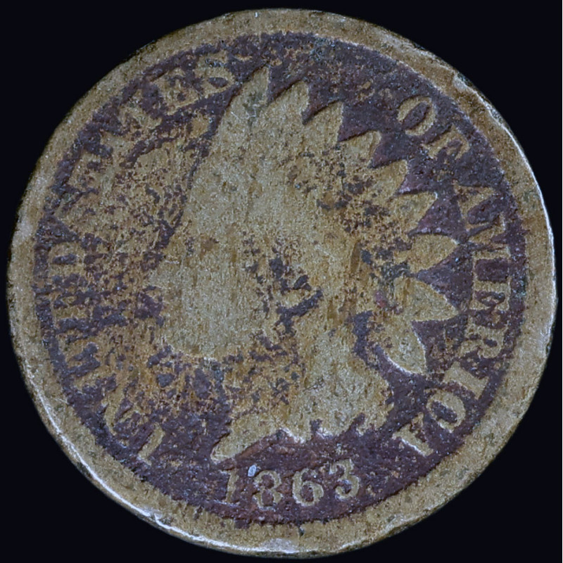 1860 - Indian Cent