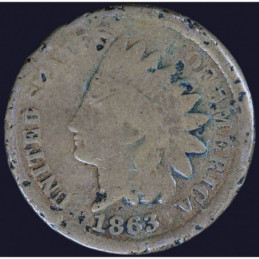 1860 - Indian Cent