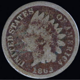 1860 - Indian Cent