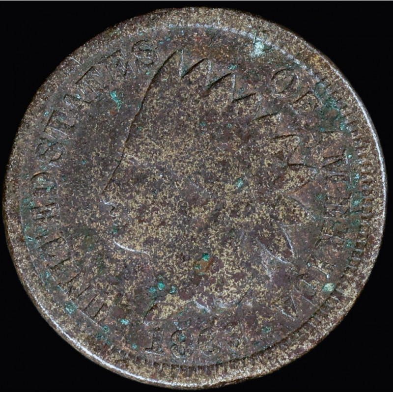 1860 - Indian Cent
