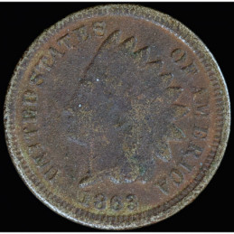 1860 - Indian Cent