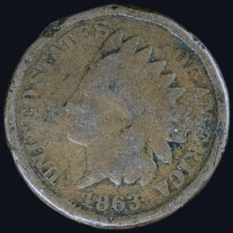 1860 - Indian Cent