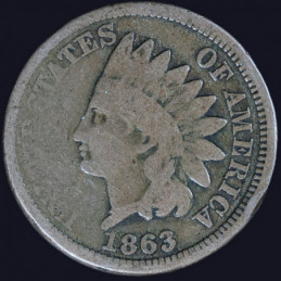 1864 - Indian Cent