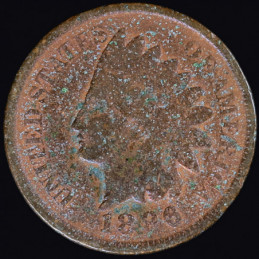 1896 - Indian Cent