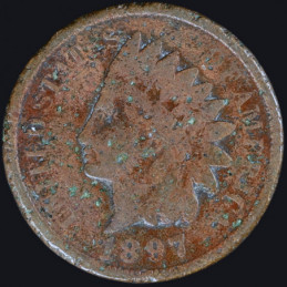 1897 - Indian Cent