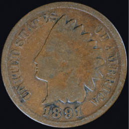 1891 - Indian Cent