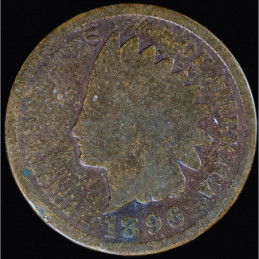 1896 - Indian Cent