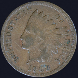 1908 - Indian Cent
