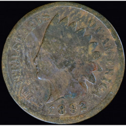 1892 - Indian Cent
