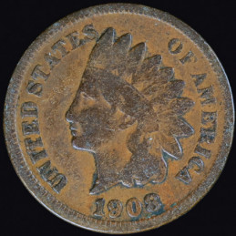 1908 - Indian Cent