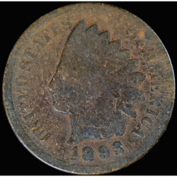 1893 - Indian Cent