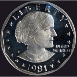 1 Dollar 1981 S Susan Anthony