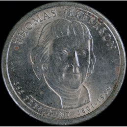 1 Dollar 2007 D Jefferson