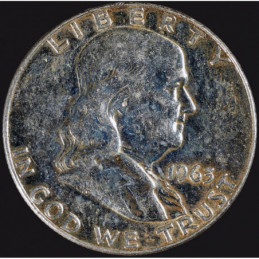 Half Dollar 1963 D Franklin...