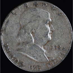 Half Dollar 1952 Franklin -...