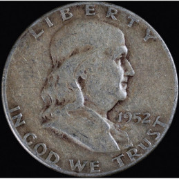 Half Dollar 1952 Franklin -...