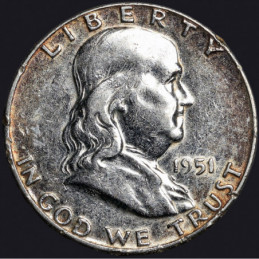 Half Dollar 1951 Franklin -...