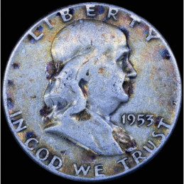 Half Dollar 1953 Franklin -...