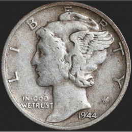 Etats Unis - 1944 S - Dime...