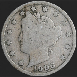 Etats Unis - 1906 - 5 Cents...