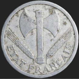 France - 1943 - 2 Francs -...