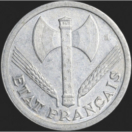 France - 1943 - 2 Francs -...