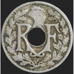 France - 1921 - 10 Cts -...