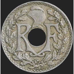 France - 1924 - 10 Cts -...