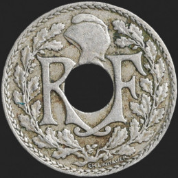 France - 1924 - 10 Cts -...