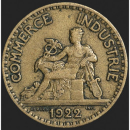France - 1922 - 50 Cts -...
