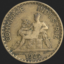 France - 1922 - 1 Franc -...